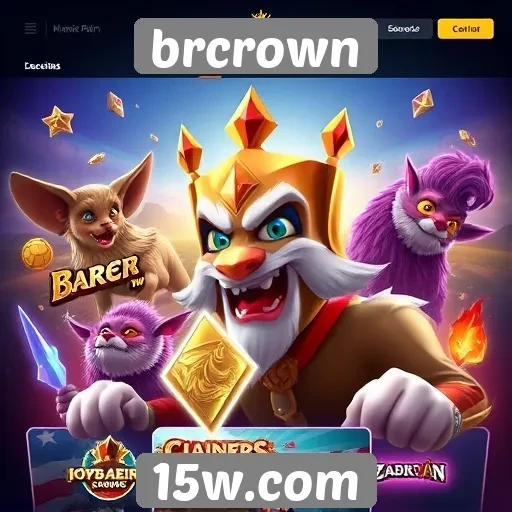 Visão geral das ofertas de jogos do brcrown